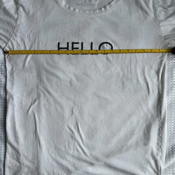 Adele Concert‎ 'Hello" White and Black T-Shirt Women's Medium - Picture 4 of 5